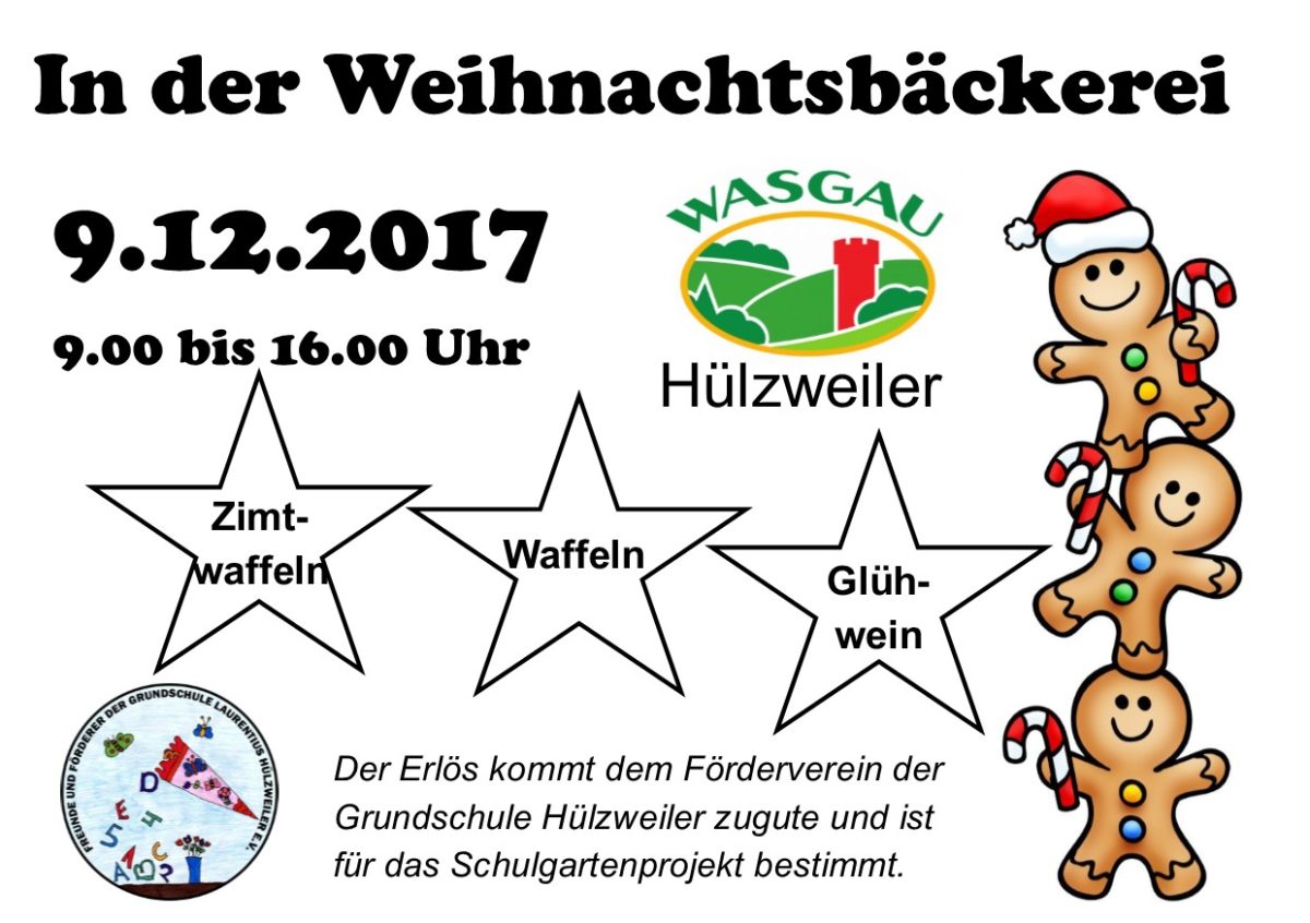 Featured image for “Ankündigung: Weihnachtsbäckerei am 09.12.2017”